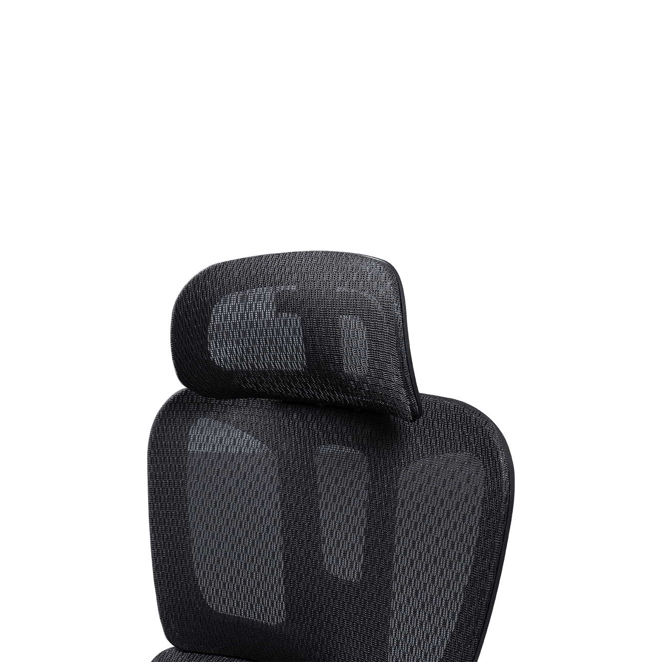 Ergonomisk mesh-kontorstol Plastramme Klassisk design mesh-stol Justerbar hodestøtte Kontorstol med fotstøtte details