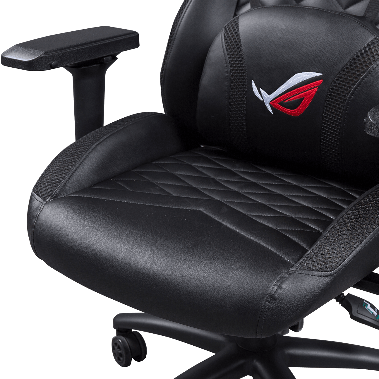 Liggende funksjon Gaming Heavy Duty Coating 360 Swivel Function PC Gamer Chair Full Black PU Gaming Chair details