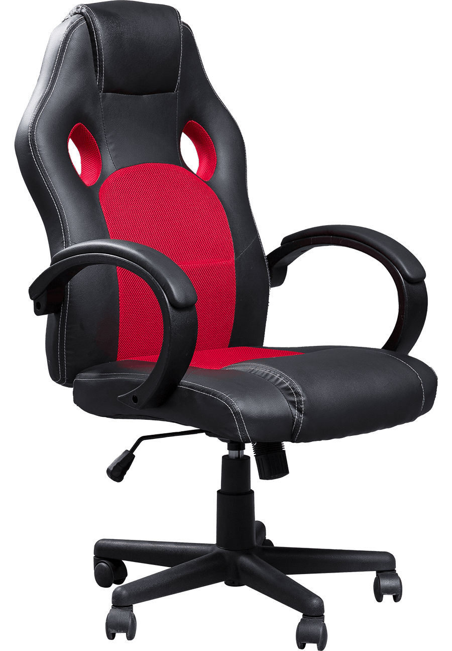 Hjemmekontor Høy rygg Justerbar Svingbar PU Lær Mesh Liggende PC Skrivebord Gamer Stol Datamaskin Silla Chaise Gaming Stol details